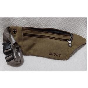 Sports multi pocket with zippers fanny pack
